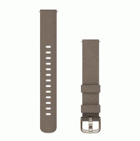 Lily 2 Bands - 14 mm - Coffee nylon, cream gold hardware - 010-13302-10 - Garmin